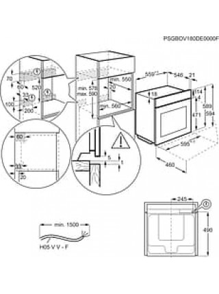 Духовой шкаф AEG BEB352010M 