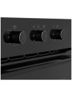 Шкаф духовой газовый с электрическим грилем MAUNFELD MOGS703B2, черный