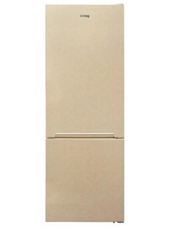 Холодильник Korting KNFC 71863 B, бежевый