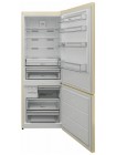 Холодильник Korting KNFC 71863 B, бежевый