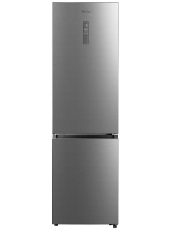 Холодильник Korting KNFC 62029 X, серый