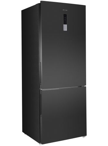 Холодильник MAUNFELD MFF1857NFSB, черный