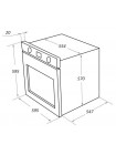 Электрический духовой шкаф MAUNFELD EOEM.769BG