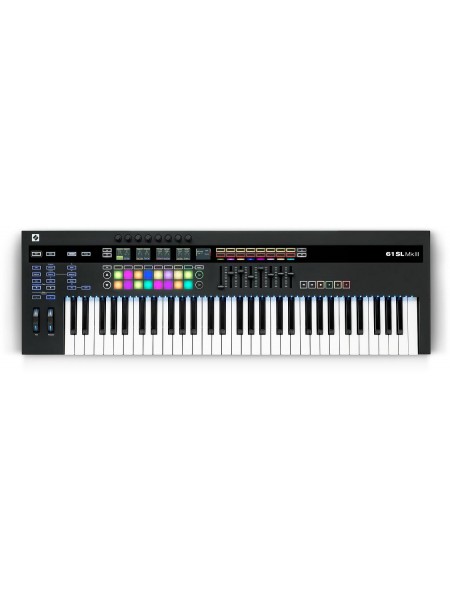MIDI клавиатура Novation 61-MKIII, черная