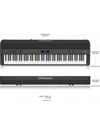 Цифровое пианино Roland FP-90X, черное