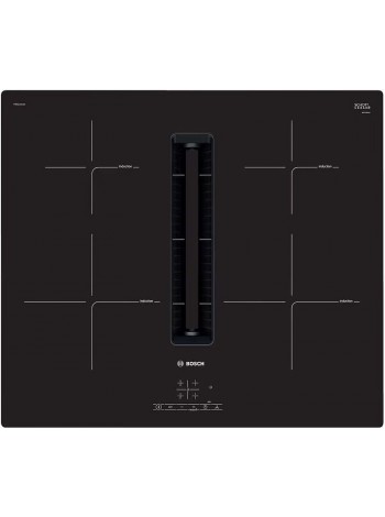 Индукционная плита Bosch PIE611B15E с вытяжкой, 60 см EU, черная