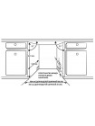 Встраиваемая посудомоечная машина Korting KDI 60110