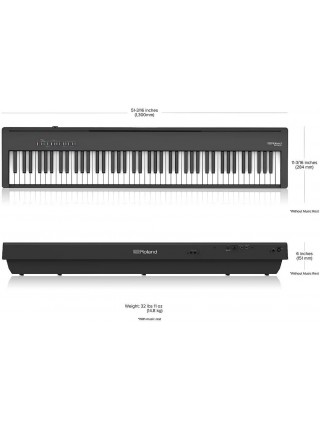 Цифровое пианино Roland FP-30X (черное)