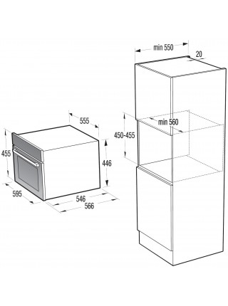 Духовой шкаф Gorenje BCM547ORAB