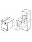 Электрический духовой шкаф Korting OKB 4630 CMX RU