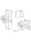 Электрический духовой шкаф Korting OKB 370 CMX, черный