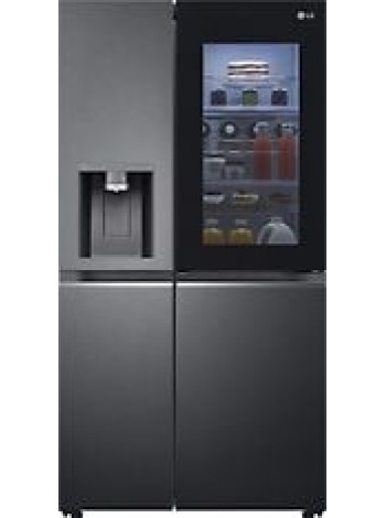 Холодильник LG GSXV90MCAE EU, серый