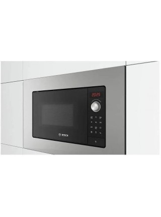 Микроволновая встраиваемая печь Bosch BFL623MS3 RU черный/серебристый