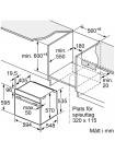 Духовой шкаф встраиваемый Bosch HBA530BW0S белый/серебристый