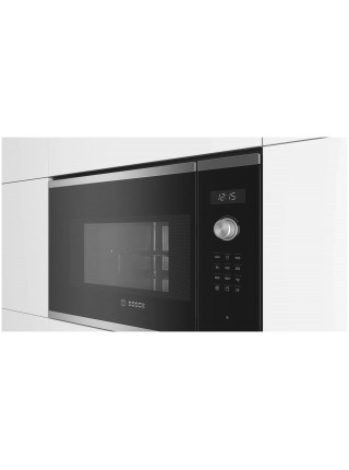 Микроволновая встраиваемая печь Bosch BEL554MS0 RU черный