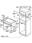 Духовой шкаф Электрический Bosch HBF113BV1S белый/серебристый