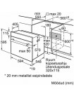 Духовой шкаф Электрический Bosch HBF113BV1S белый/серебристый