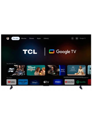 Телевизор TCL 85C855, черный