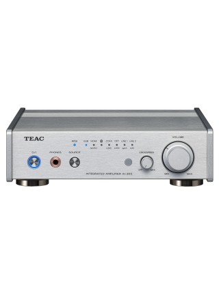 Стереоусилитель Teac AI-303 (AI-303-S), серебристый EU