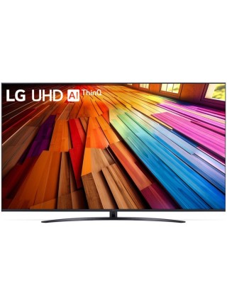 Телевизор LG 75UT81006LA.ARUB (2024), черный