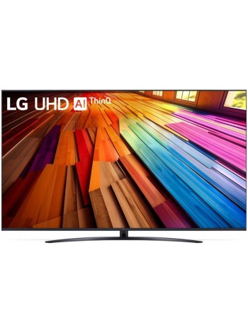 Телевизор LG 75UT81006LA.ARUB (2024), черный