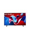 Телевизор LG OLED42C4RLA.ARUB, черный