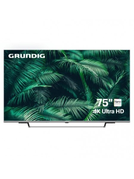 Телевизор Grundig 75 NANO GH 8600 (2024), серебристый