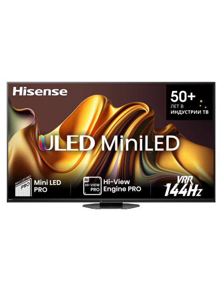 Телевизор Hisense 75U8NQ (2024) RU, темно-серый