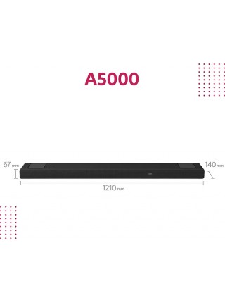 Саундбар Sony HT-A5000 EU, черный