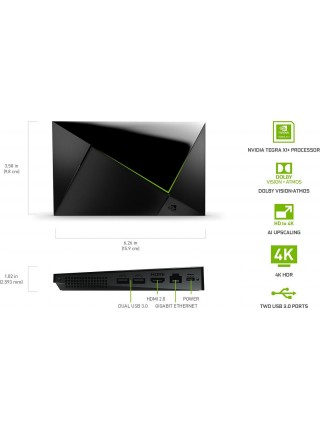 Медиаплеер NVIDIA SHIELD TV PRO 2019 EU, черный